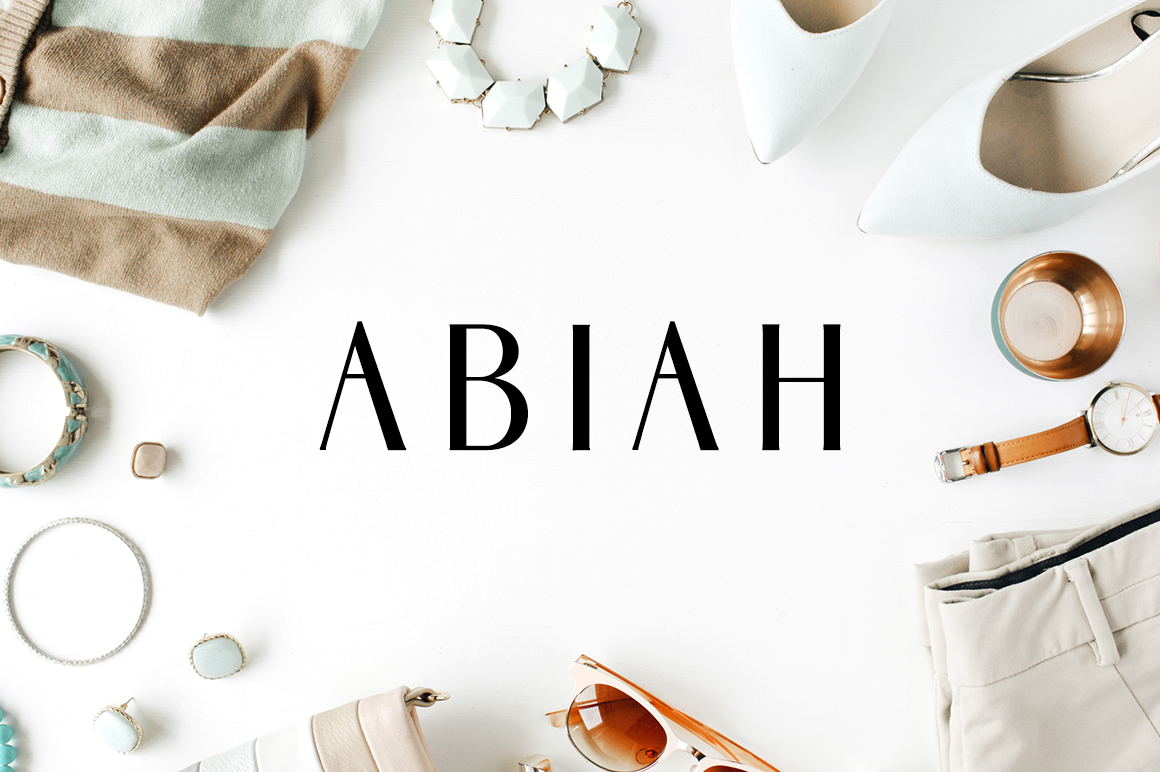 Abiah: The Minimal Sans Serif Font for Modern Campaigns