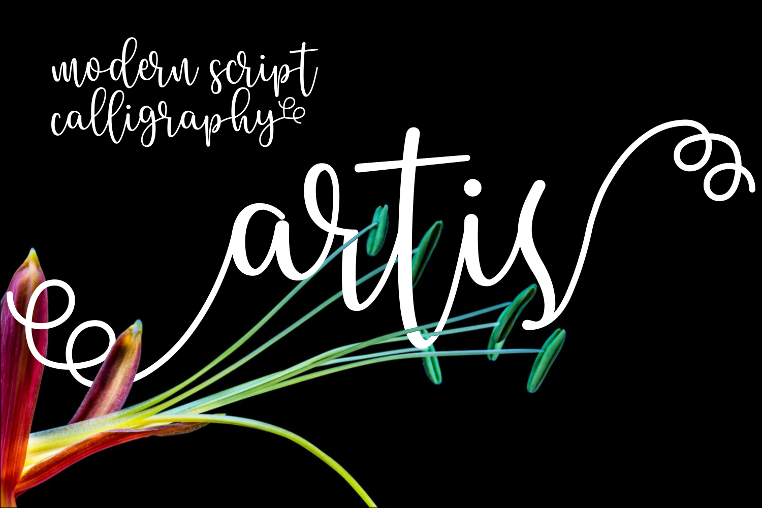 Artis: A Soft, Free-Flowing Script Handwritten Font