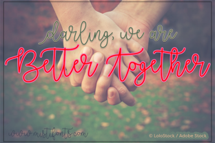 Better Together: A Bouncy, Cursive Font for Web Design