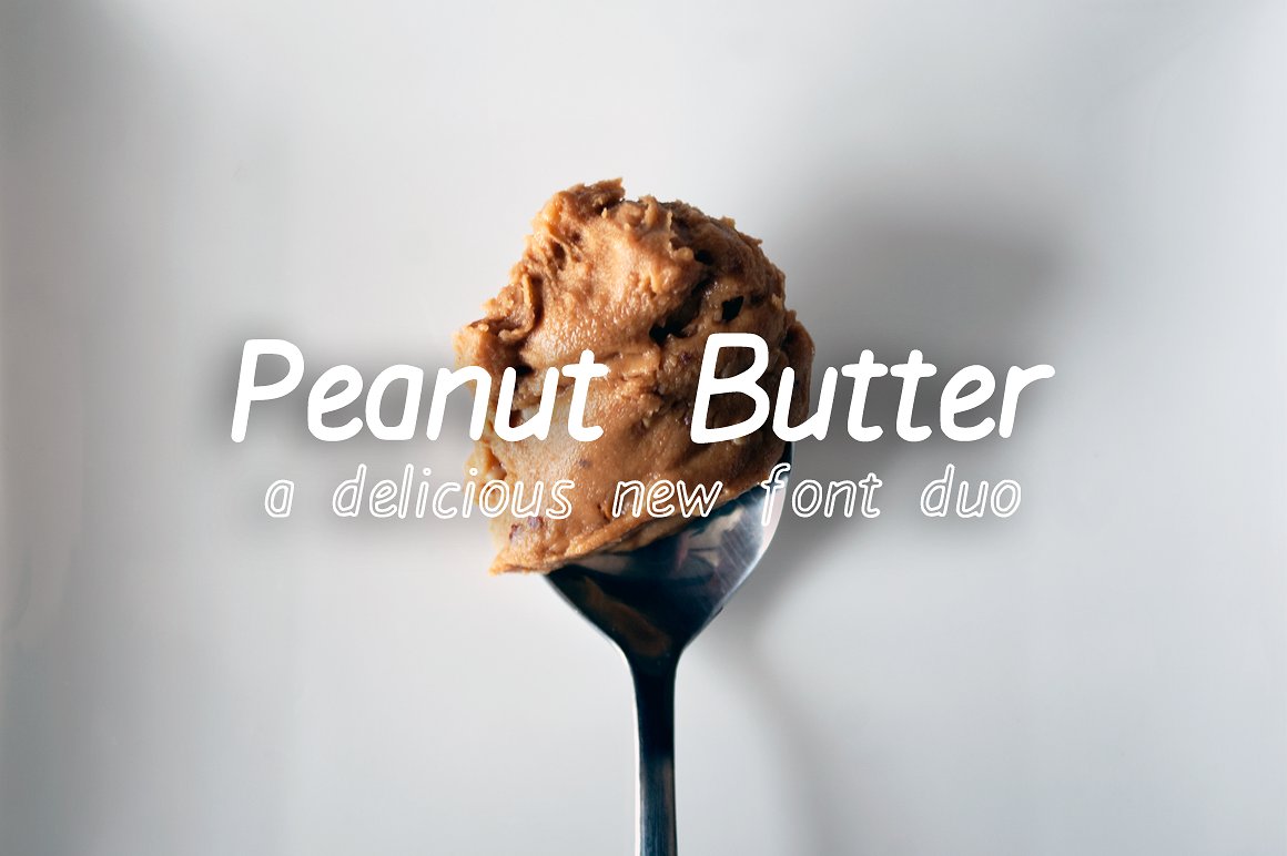Discover Peanut Butter Font Duo for Web Design