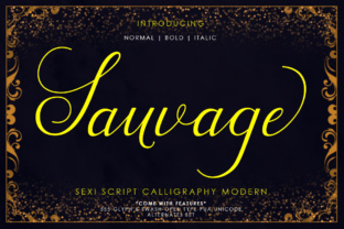 Discover Sauvage: A Versatile Script Font for Creative Projects