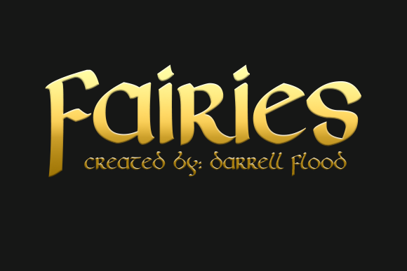 Discover the Magic of Fairies: A Celtic-Inspired Script Handwritten Font
