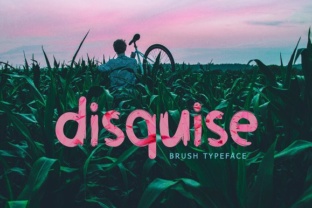 Disquise: A Handwritten Brush Font for Stunning Campaigns