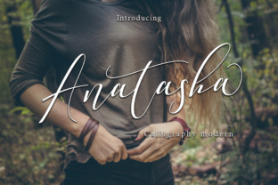 Enhance Your Brand with Anatasha: A Modern Calligraphy Font