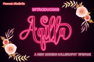 Enhance Your Brand with Aqilla: The Modern Calligraphy Font