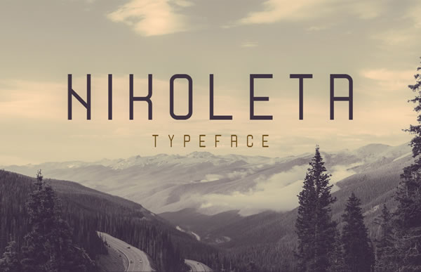 Enhance Your Brand with Nikoleta: A Bold Sans Serif Font