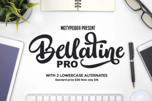 Enhance Your Campaigns with Bellatine, a Bold Handwritten Font