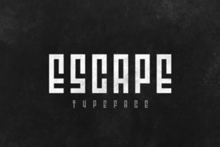 Escape: A Bold and Versatile Font for Creative Makers