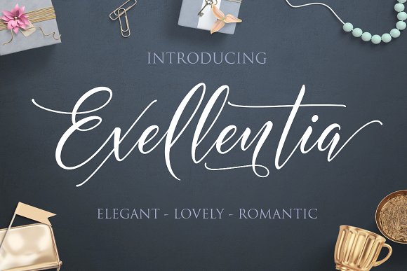 Exellentia: The Perfect Script Handwritten Font for Your Next Campaign