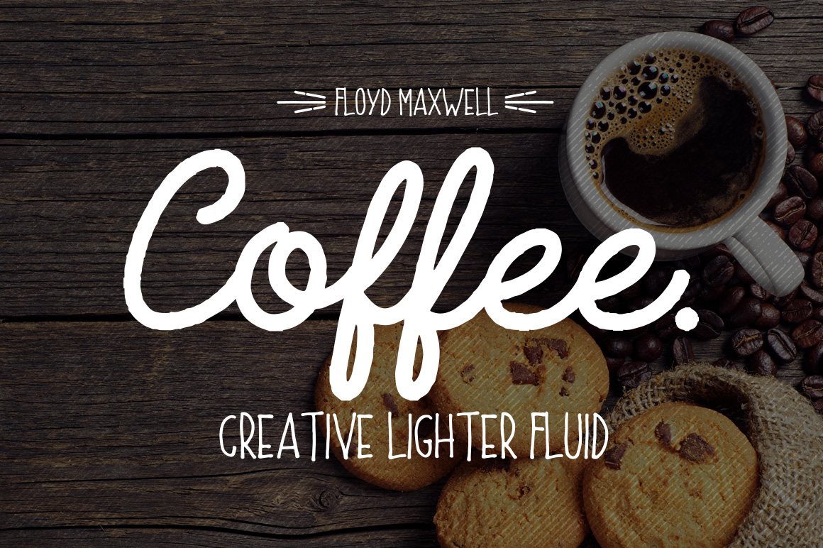 Explore the Charm of Coffee Font Extras