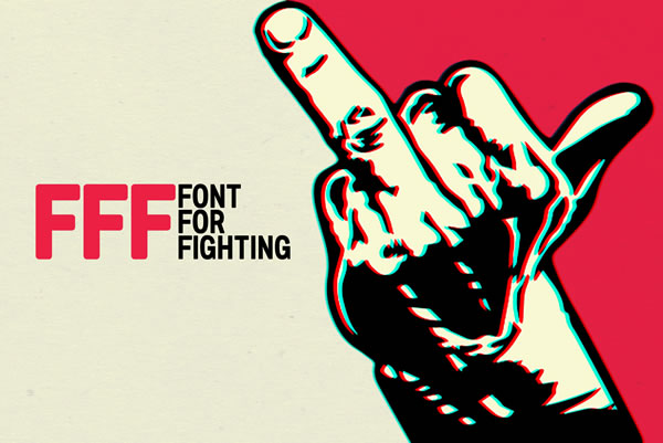 Font for Fighting: A Bold Typeface for Impactful Campaigns