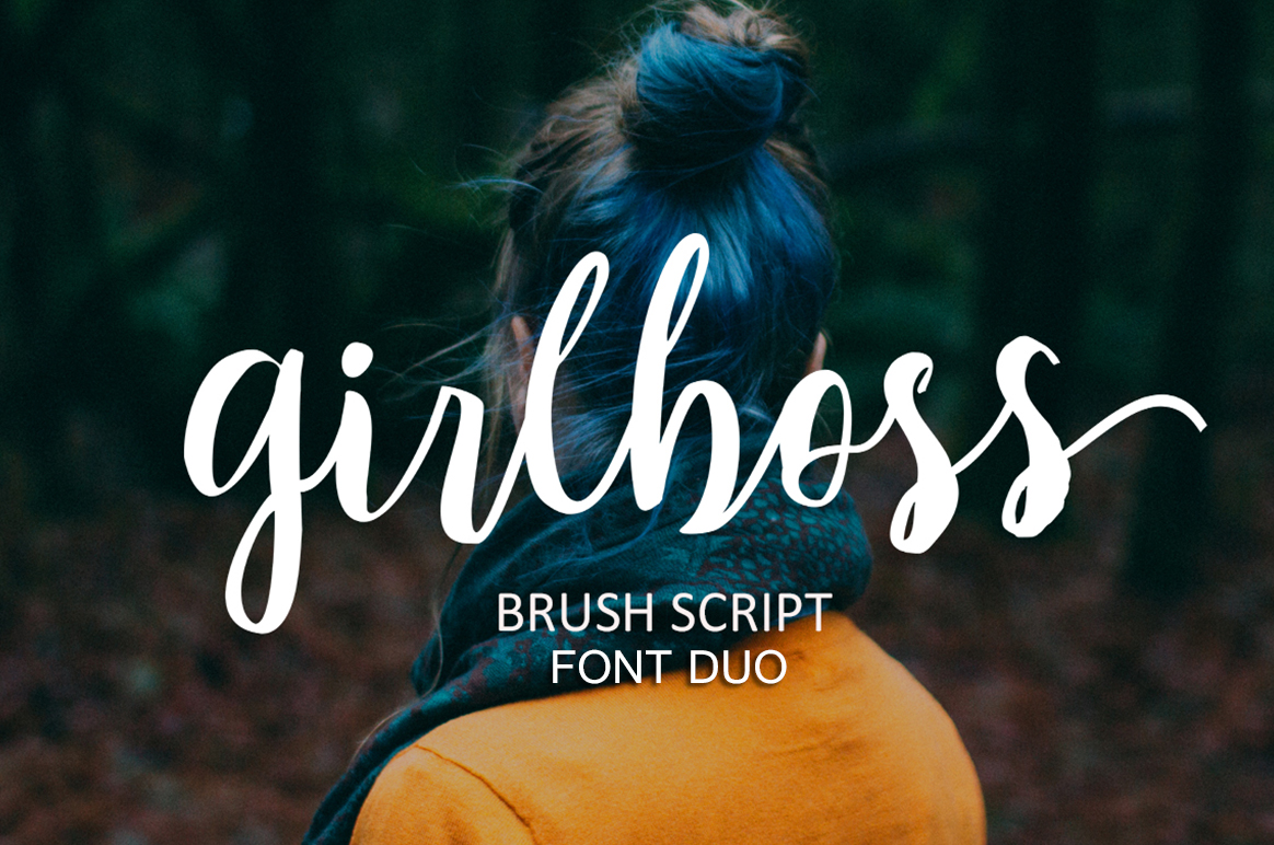 Girlboss Script: A Modern Hand-Drawn Font for Crafters