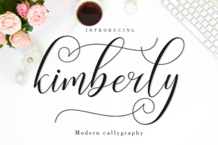 Kimberly: A Versatile Script Handwritten Font for Makers