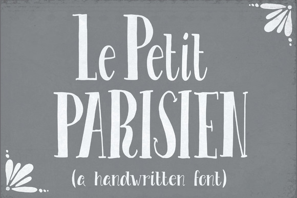 Le Petit Parisien: A Handwritten Font for Elegant Web Design