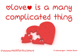 Love is a Many Complicated Thing: A Font for Elegant Web Design