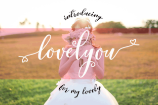 Lovelyou: A Fun, Love-Inspired Script Handwritten Font