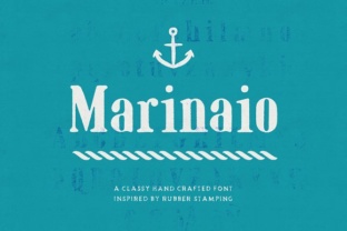 Marinaio: A Handcrafted Serif Font for Creative Makers