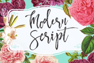 Modern Script: A Handwritten Font for Makers