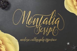 Montalia Script: A Modern Calligraphy Font for Editorial Design