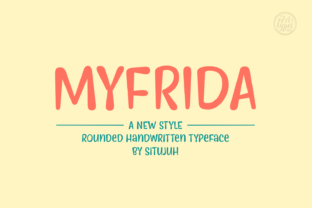 Myfrida Regular: A Playful Handwritten Font for Creative Campaigns