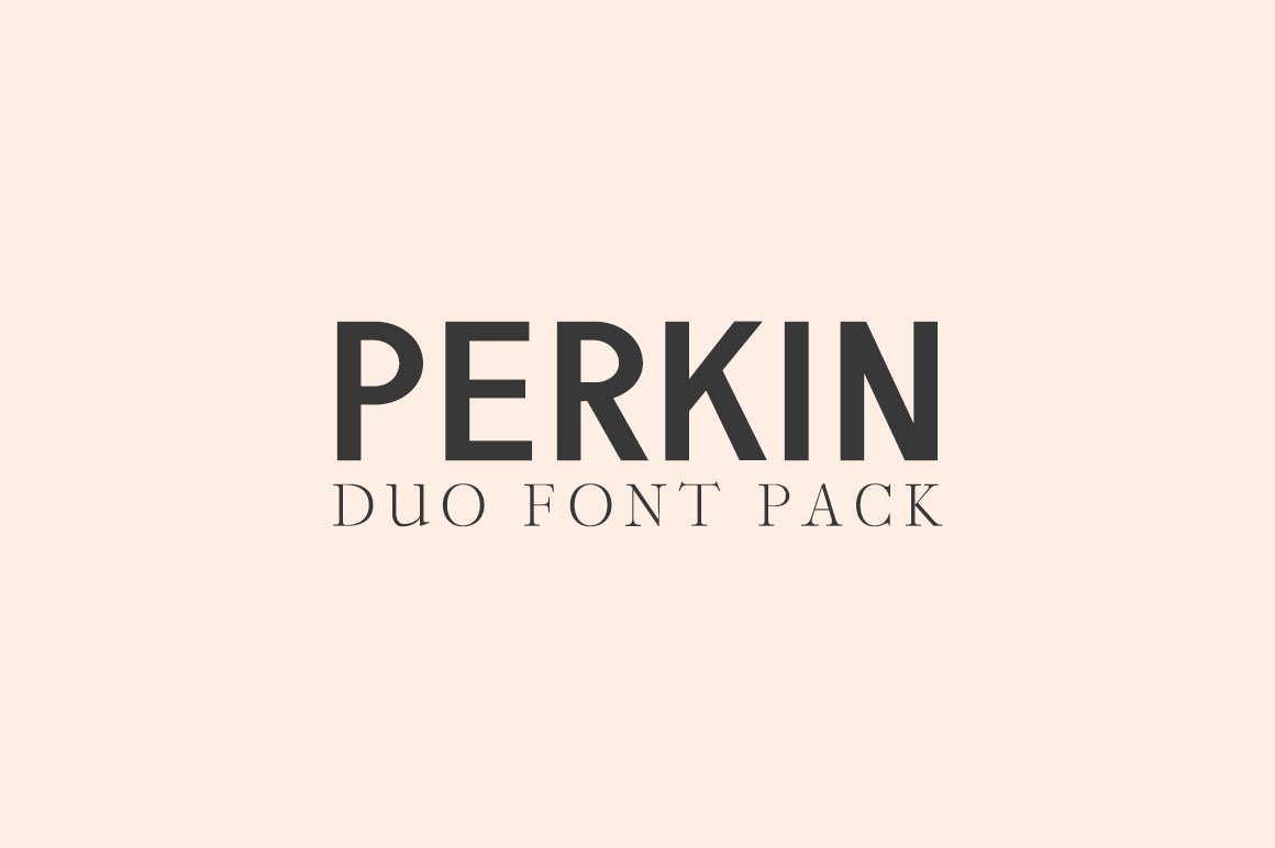 Perkin Duo: The Bold Sans Serif Font for Impactful Campaigns