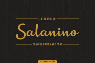 Salanino: A Playful Handwritten Font for Creative Makers