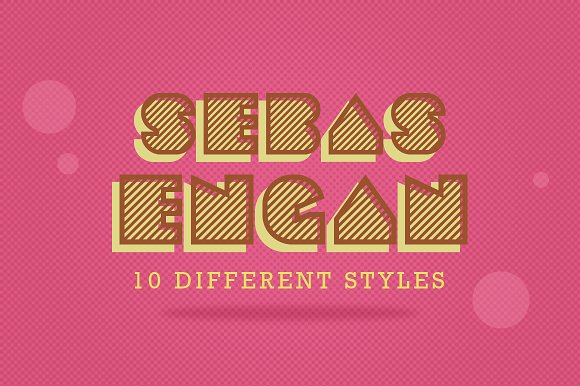 Sebasengan: A Versatile Font for Creative Branding