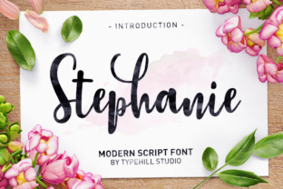 Stephanie Script: A Modern Font for Elegant Branding