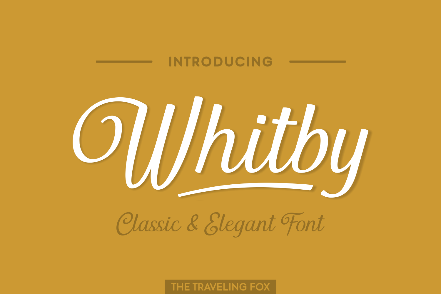 Whitby: The Perfect Script Font for Elegant Branding